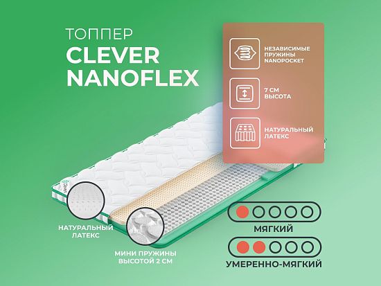 Топпер Clever NanoFlex 1 (фото)